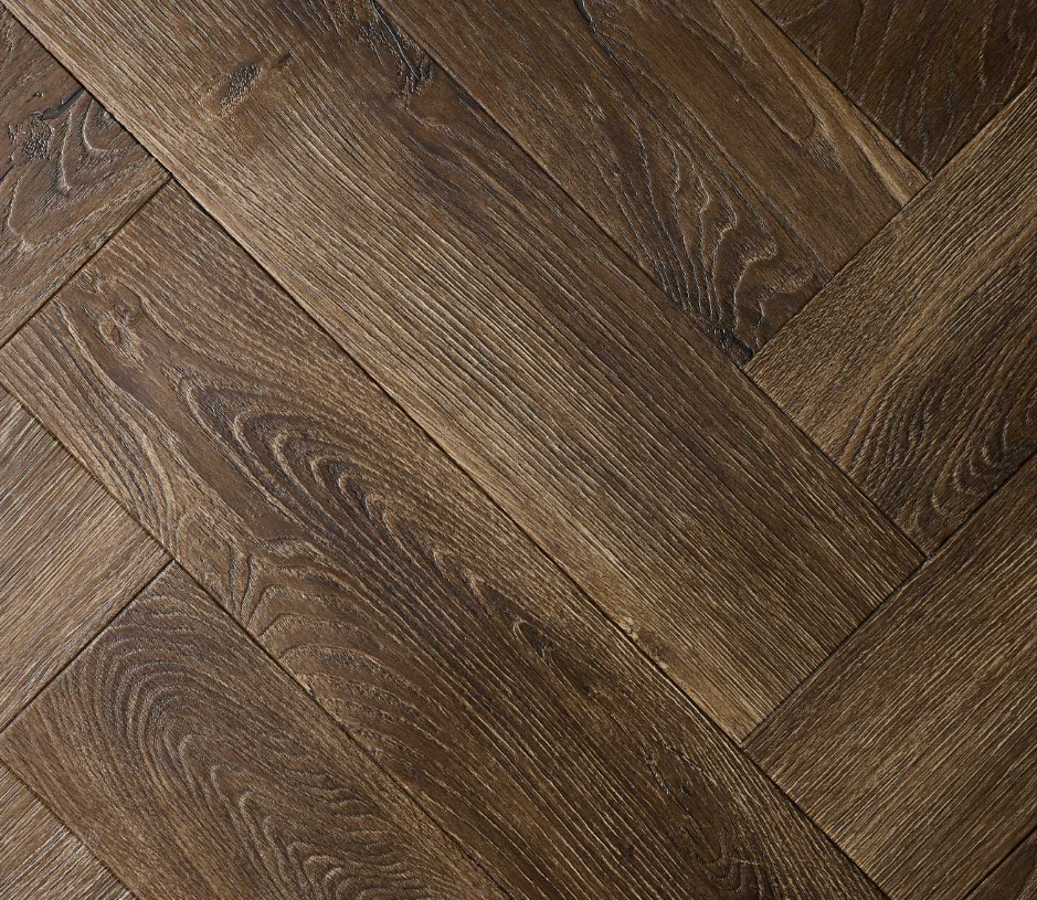 Textures - Tudor Oak LVT Herringbone