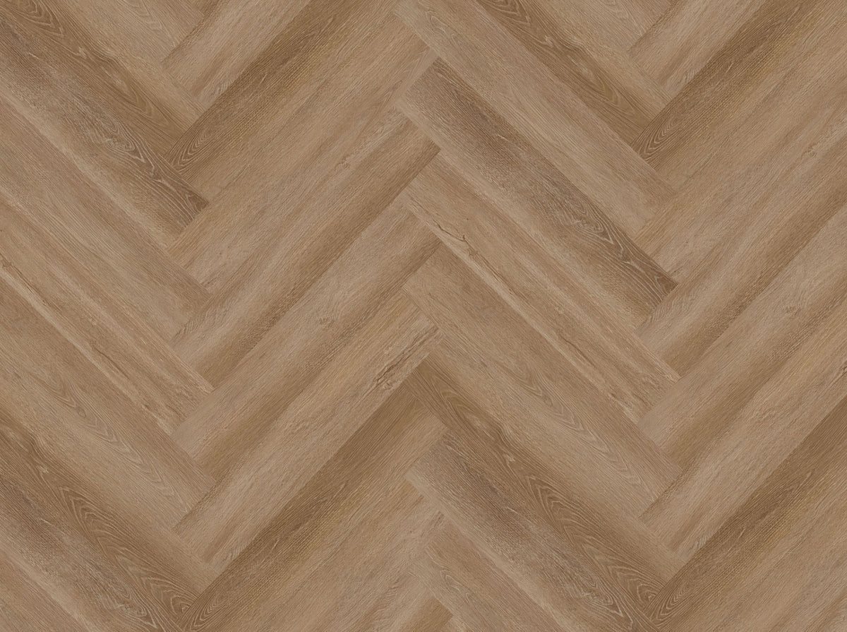 Alva LVT Gule Down Herringbone