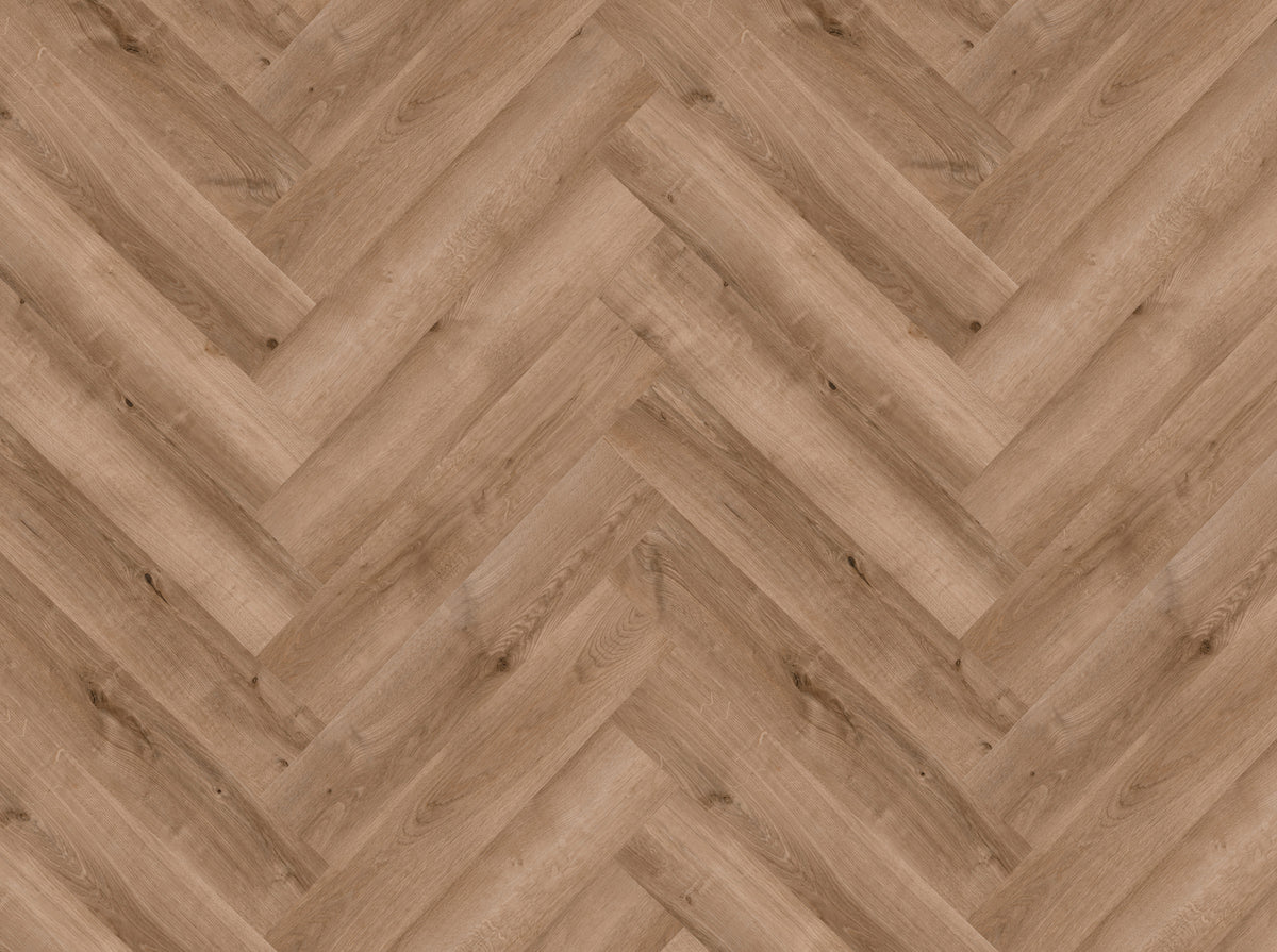 Alva LVT Gule Down Herringbone