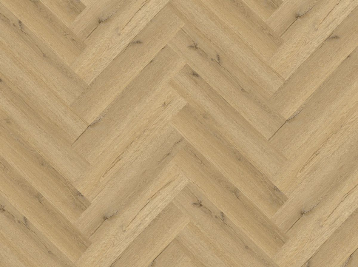 Alva LVT Gule Down Herringbone