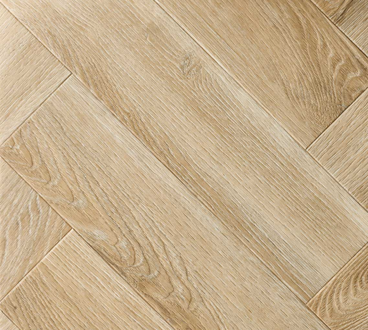 Textures - Washed Oak LVT Herringbone
