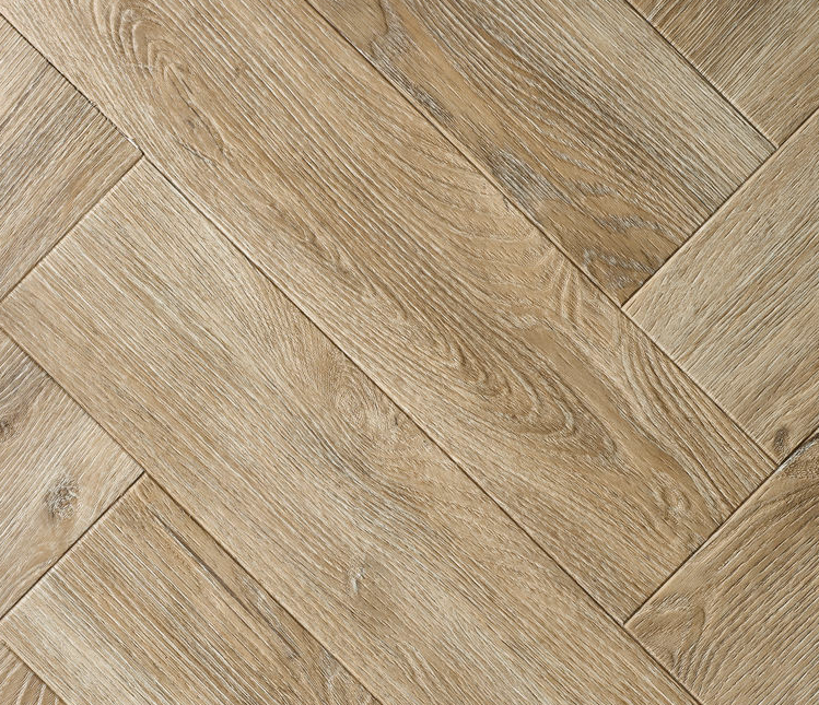 Textures - Weathered Oak LVT Herringbone